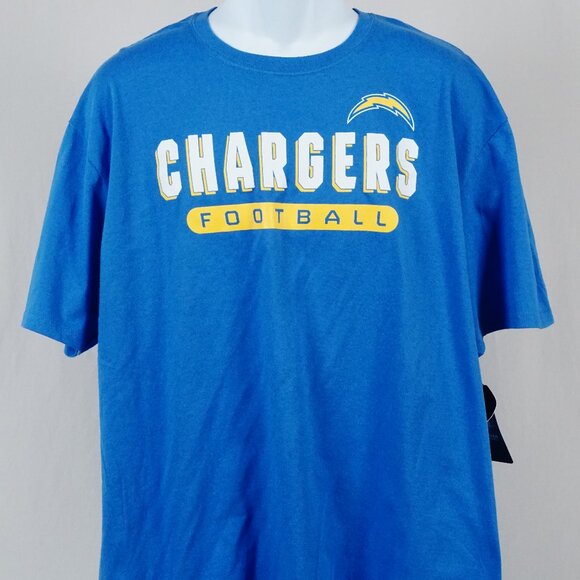 Fanatics Los Angeles Chargers Spirit T-Shirt - Powder Blue Men's XXL NWT - Picture 1 of 4